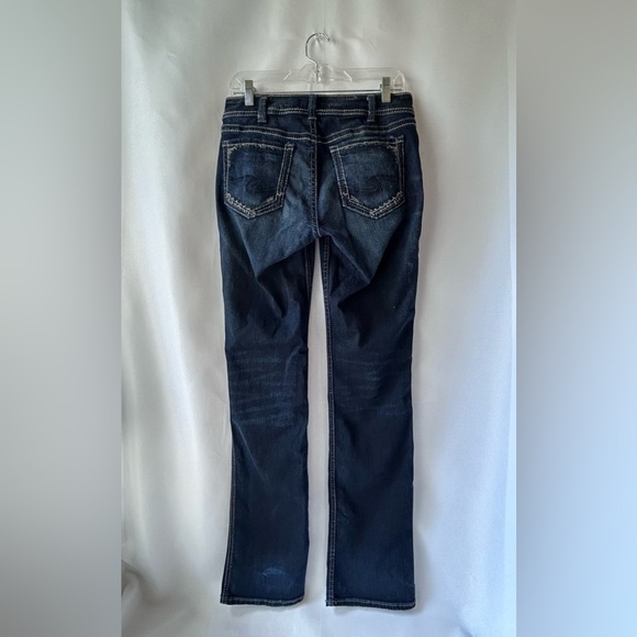 Silver Jeans Suki Mid Rise Slim Bootcut long - Picture 4 of 9